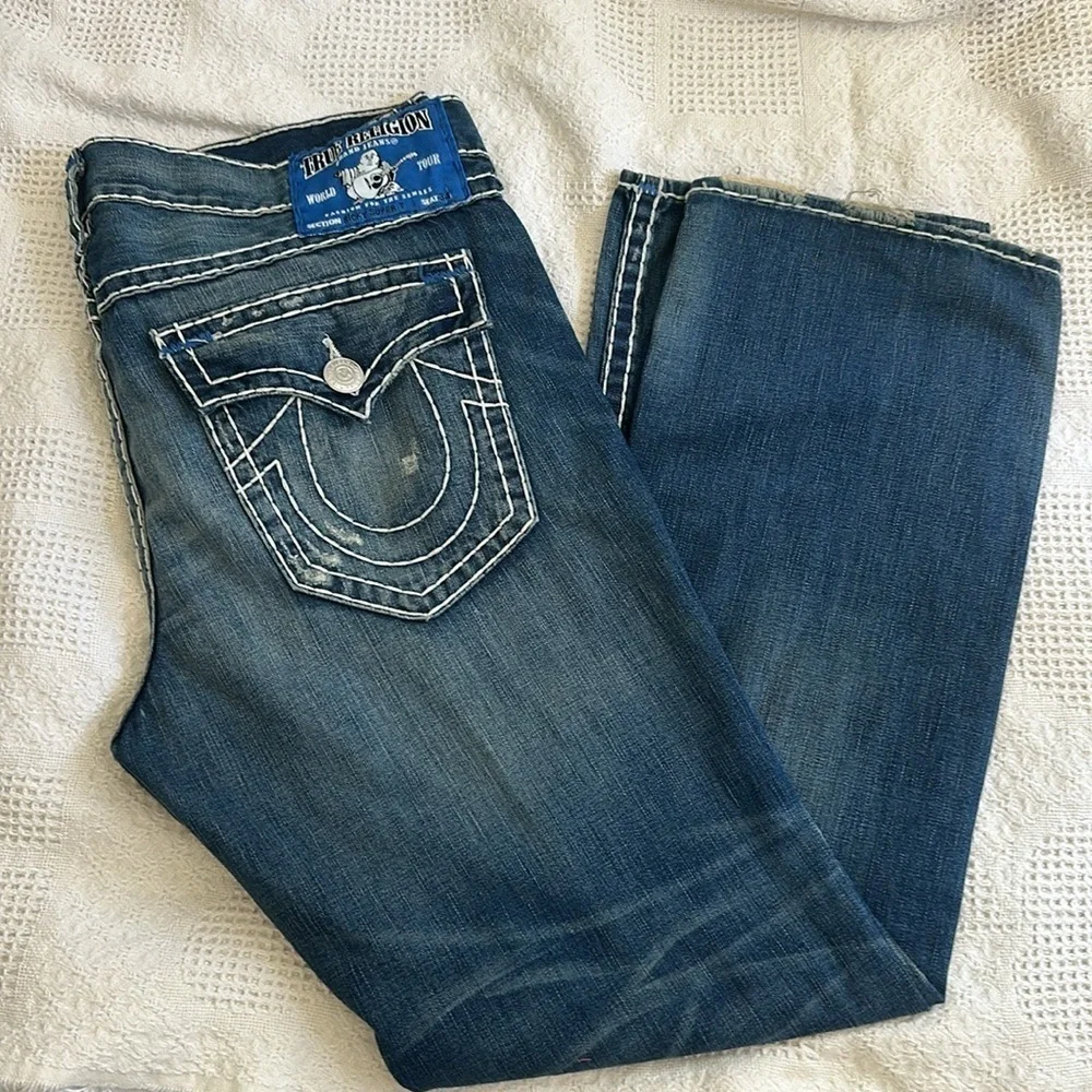Rare True Religion BlueLabel Ricky SuperT in 